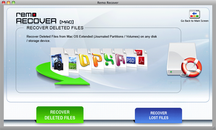 Recover Lost Folders From Trash on Mac - Select Option